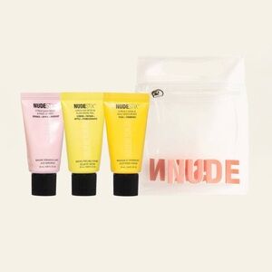 NUDESTIX 3-Step: Citrus Renew Set For Makeup with Clear Travel Case